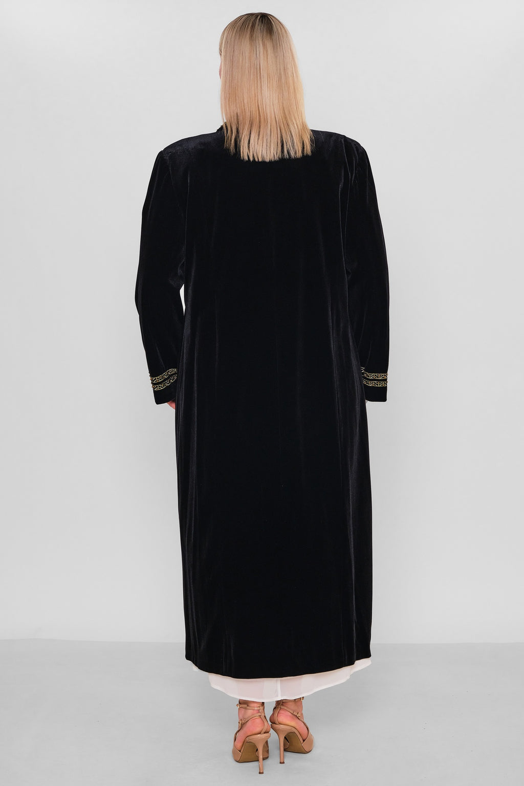 Ksas - Extended Plus Size Cardigan (KSASEH-45-1) - 8690202506930