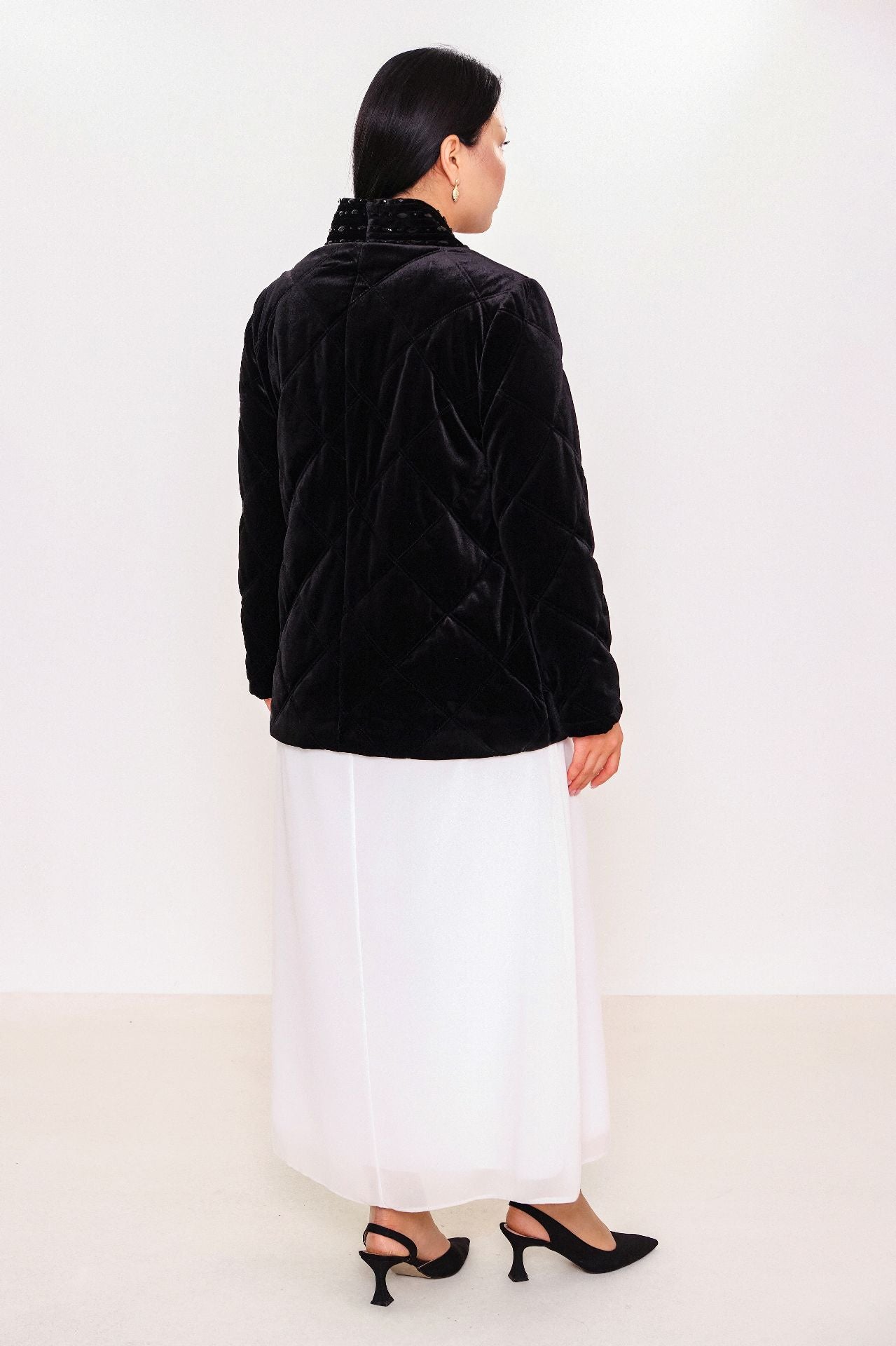Ksas - Plus Size Coat (KSASEH-46) - 8690202506947
