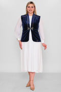 Ksas - Plus Size Waistcoat (KSASEH-005) - 8690202507173