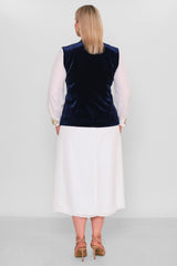 Ksas - Plus Size Waistcoat (KSASEH-005) - 8690202507173