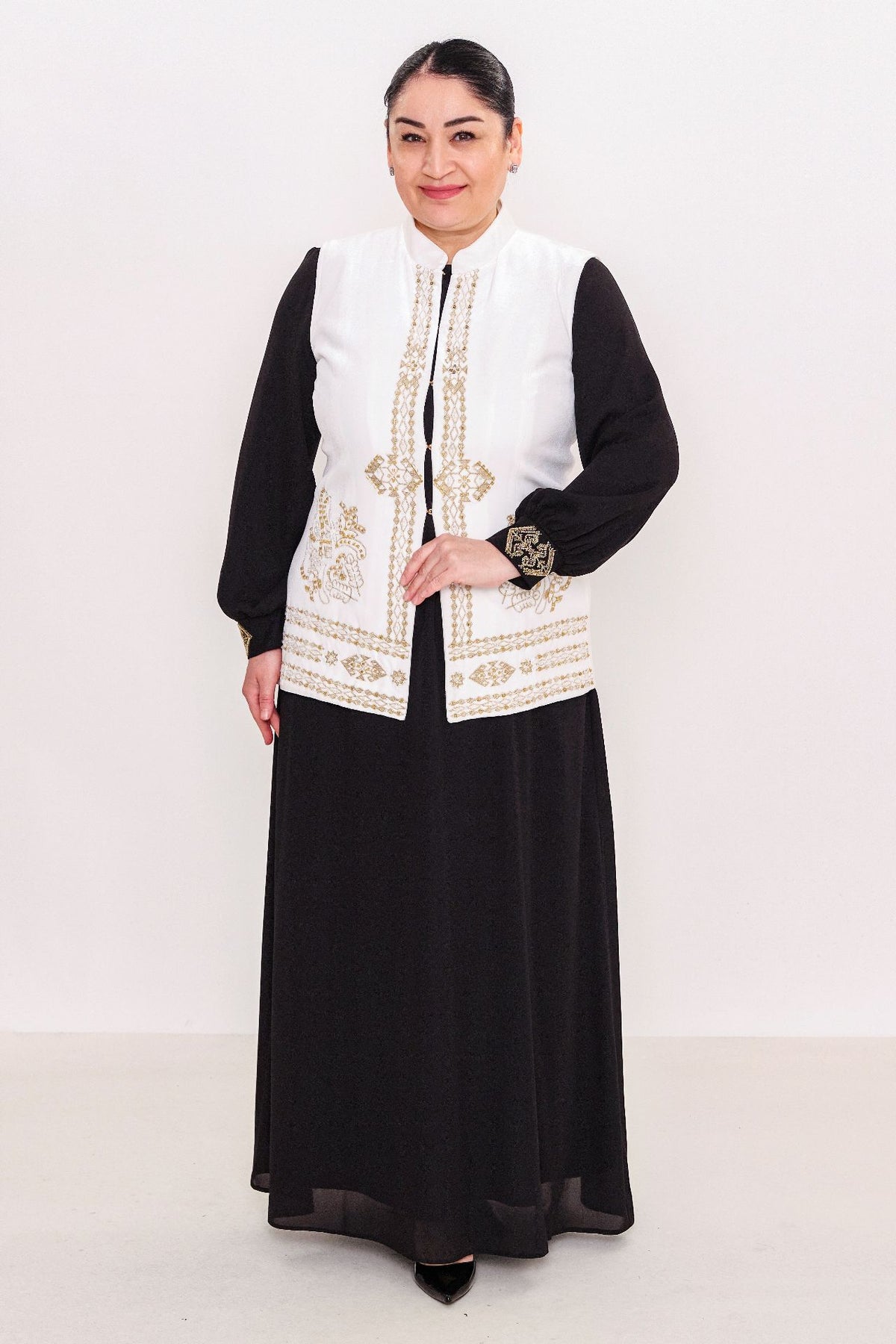 Ksas - Plus Size Cardigan (KSASEH-022) - 8690202507418