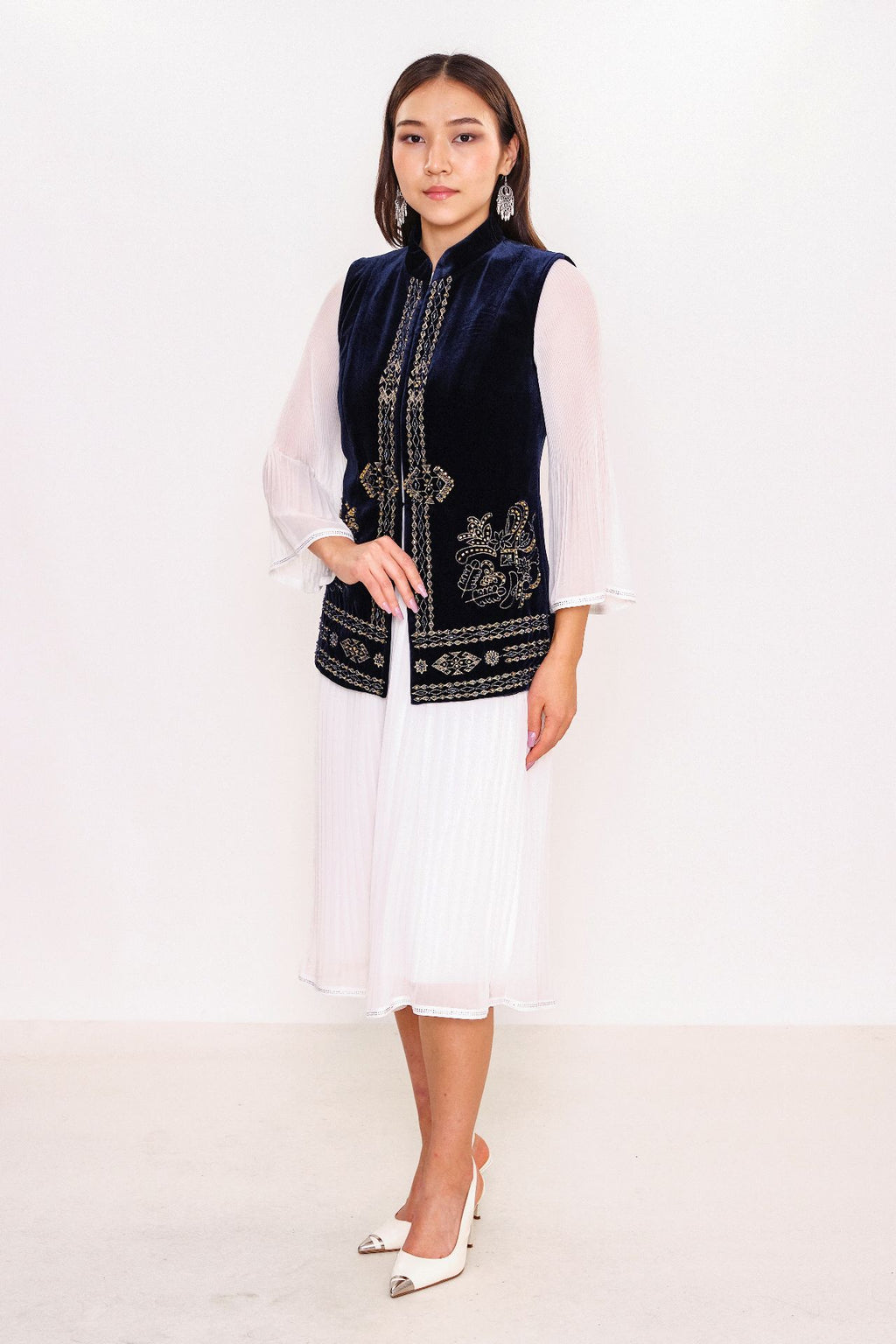 Ksas - Plus Size Cardigan (KSASEH-022-K) - 8690202507487