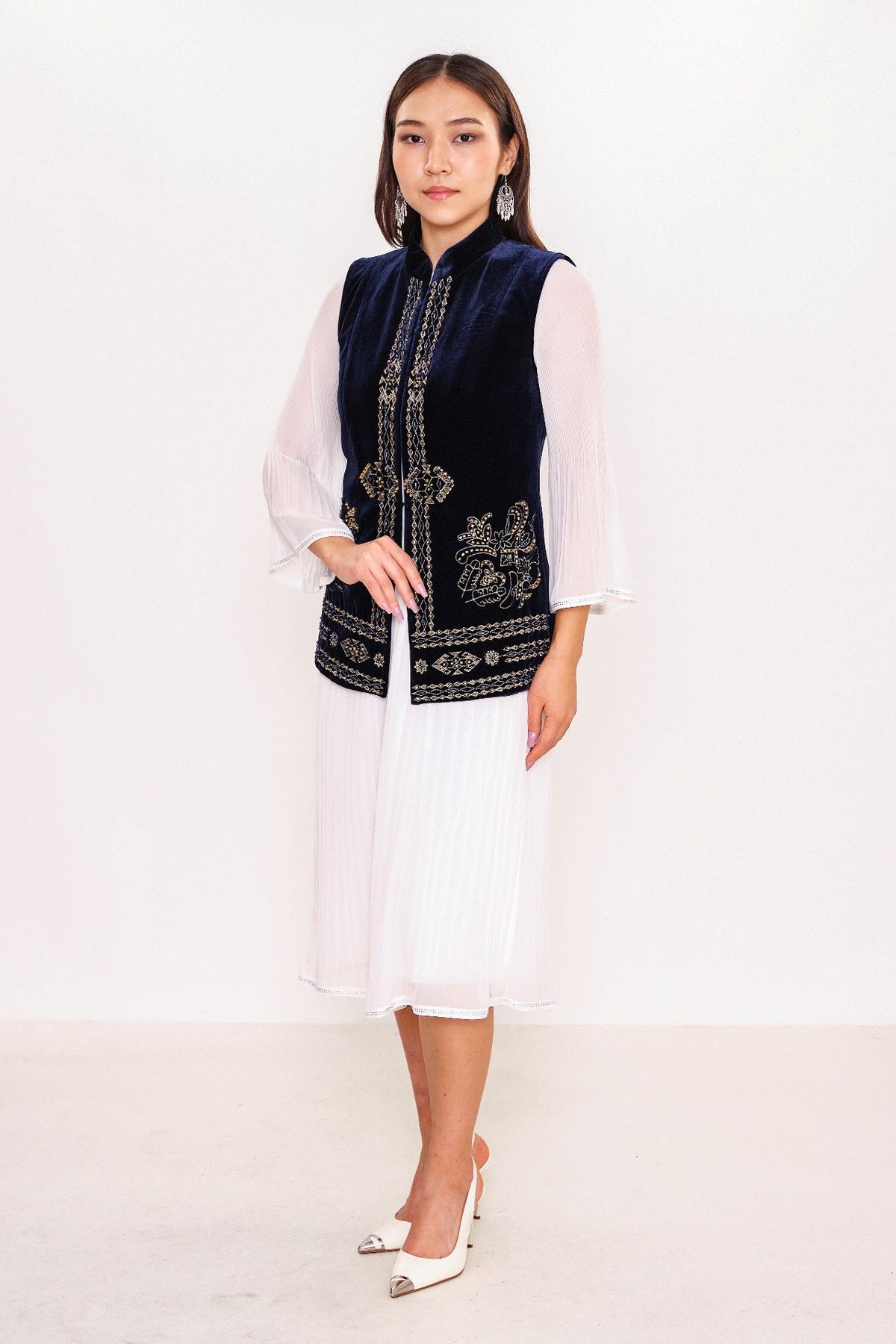 Ksas - Plus Size Cardigan (KSASEH-022-K) - 8690202507487