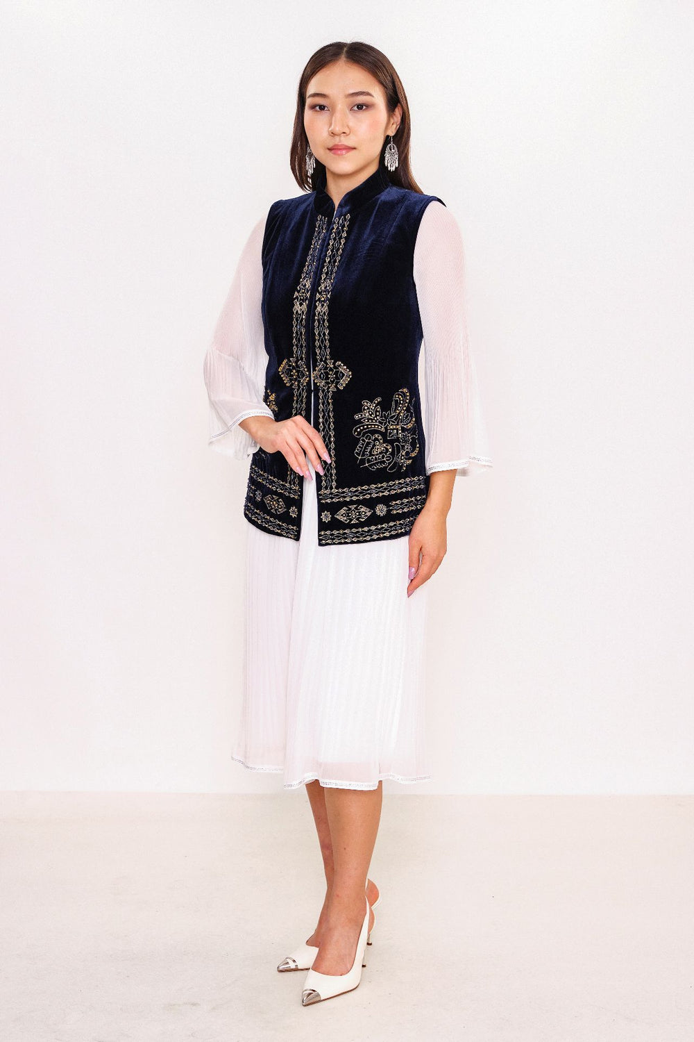 Ksas - Plus Size Cardigan (KSASEH-022-K) - 8690202507487
