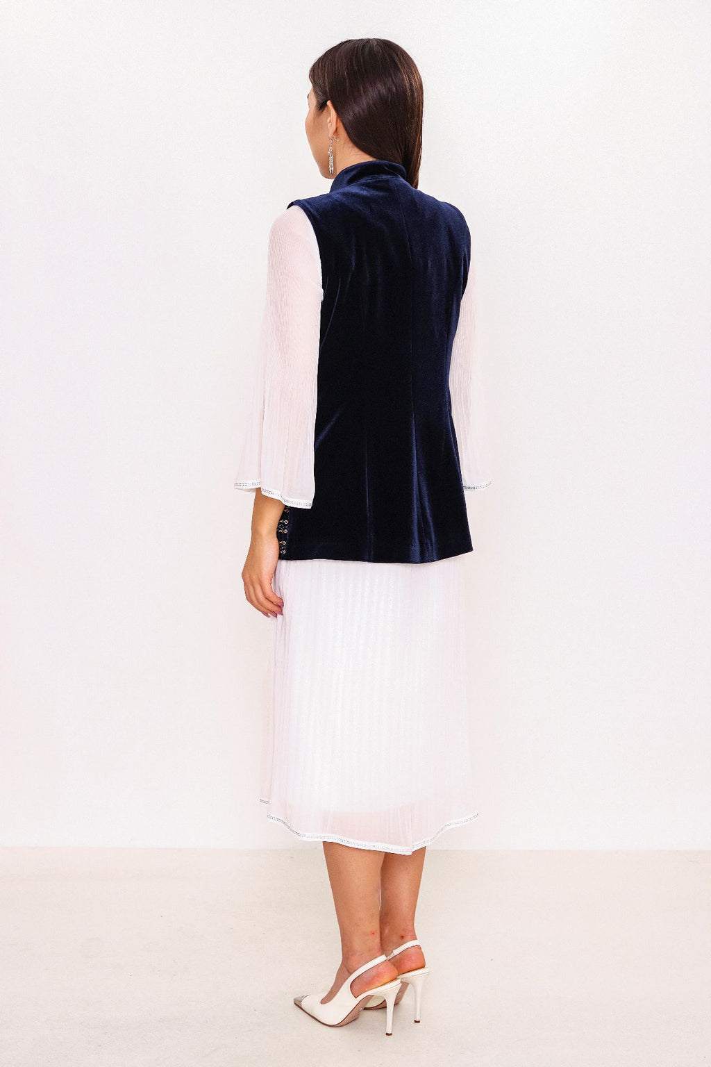 Ksas - Plus Size Cardigan (KSASEH-022-K) - 8690202507487