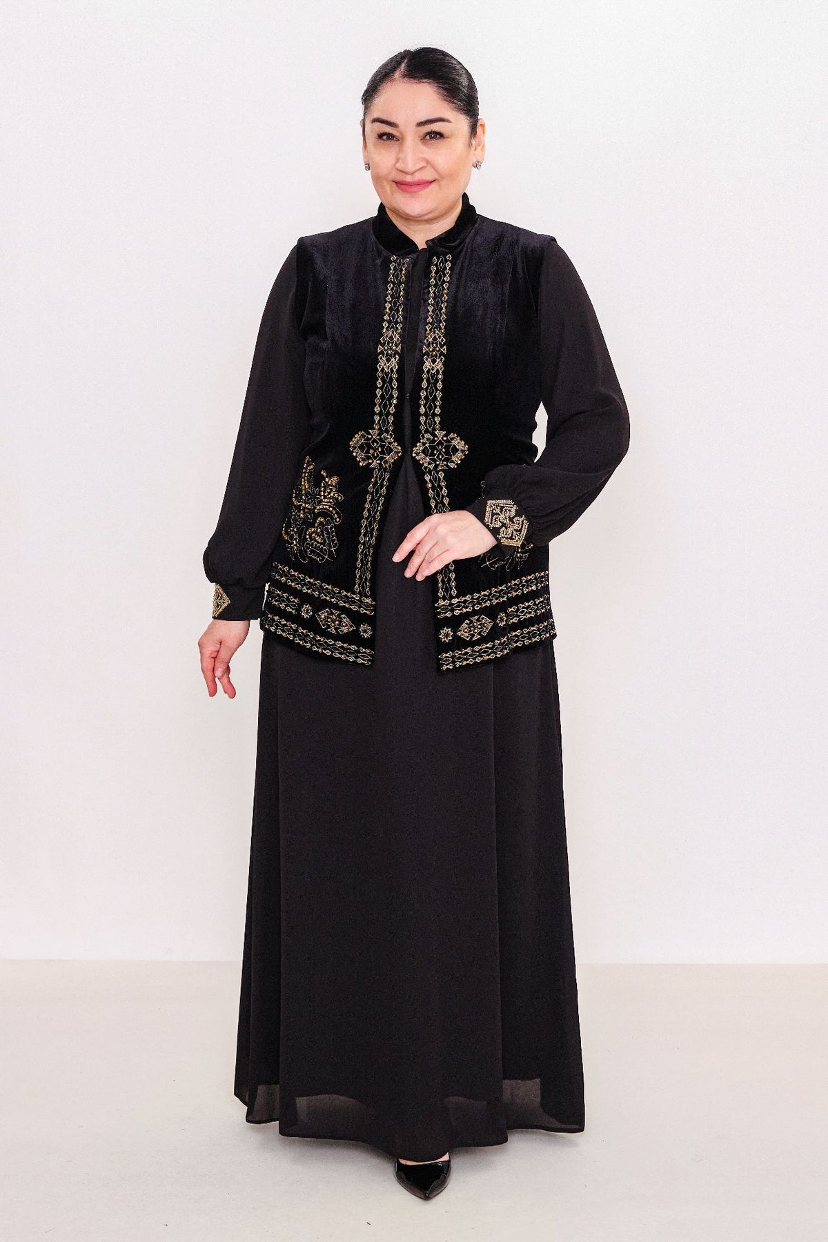 Ksas - Plus Size Cardigan (KSASEH-022) - 8690202507524