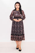 Ksas - Plus Size Dress (KSAS31552) - 8690202512085