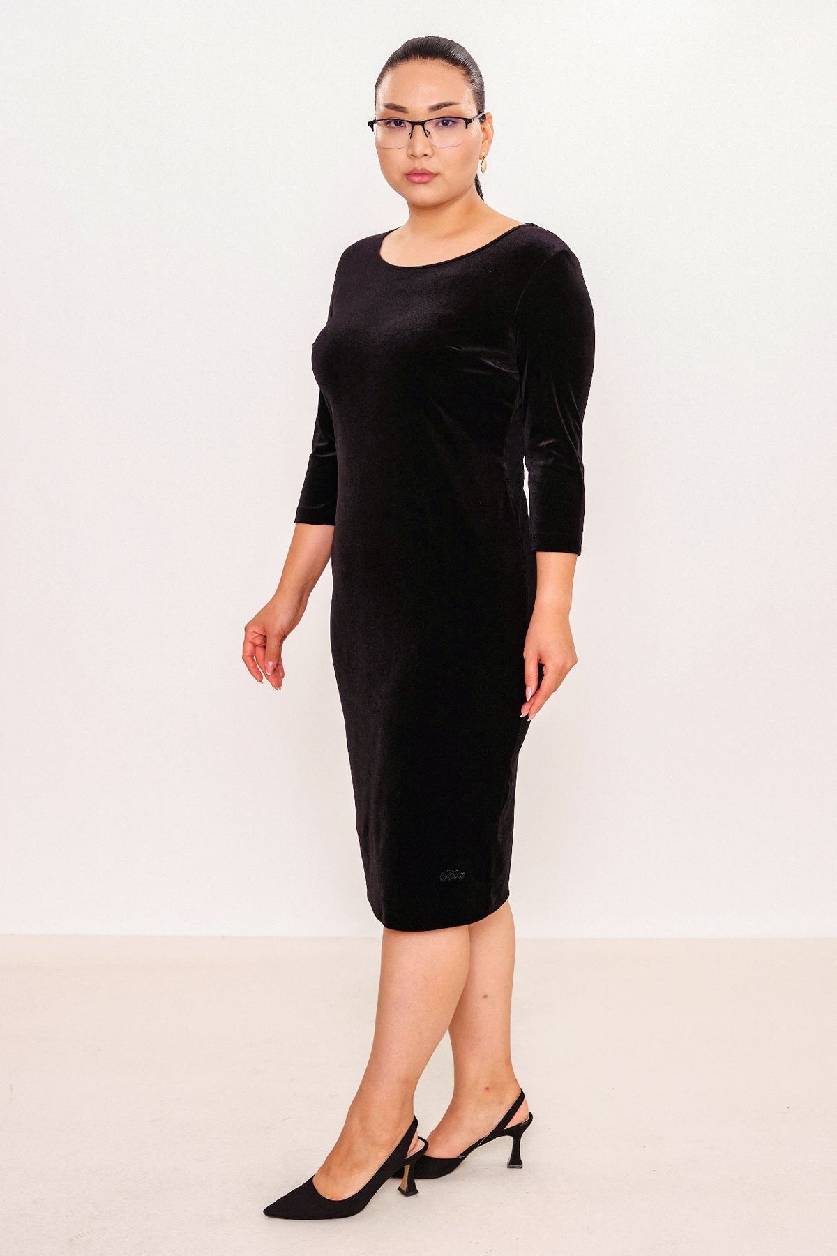 Ksas - Plus Size Dress (KSAS31878) - 8690202512092