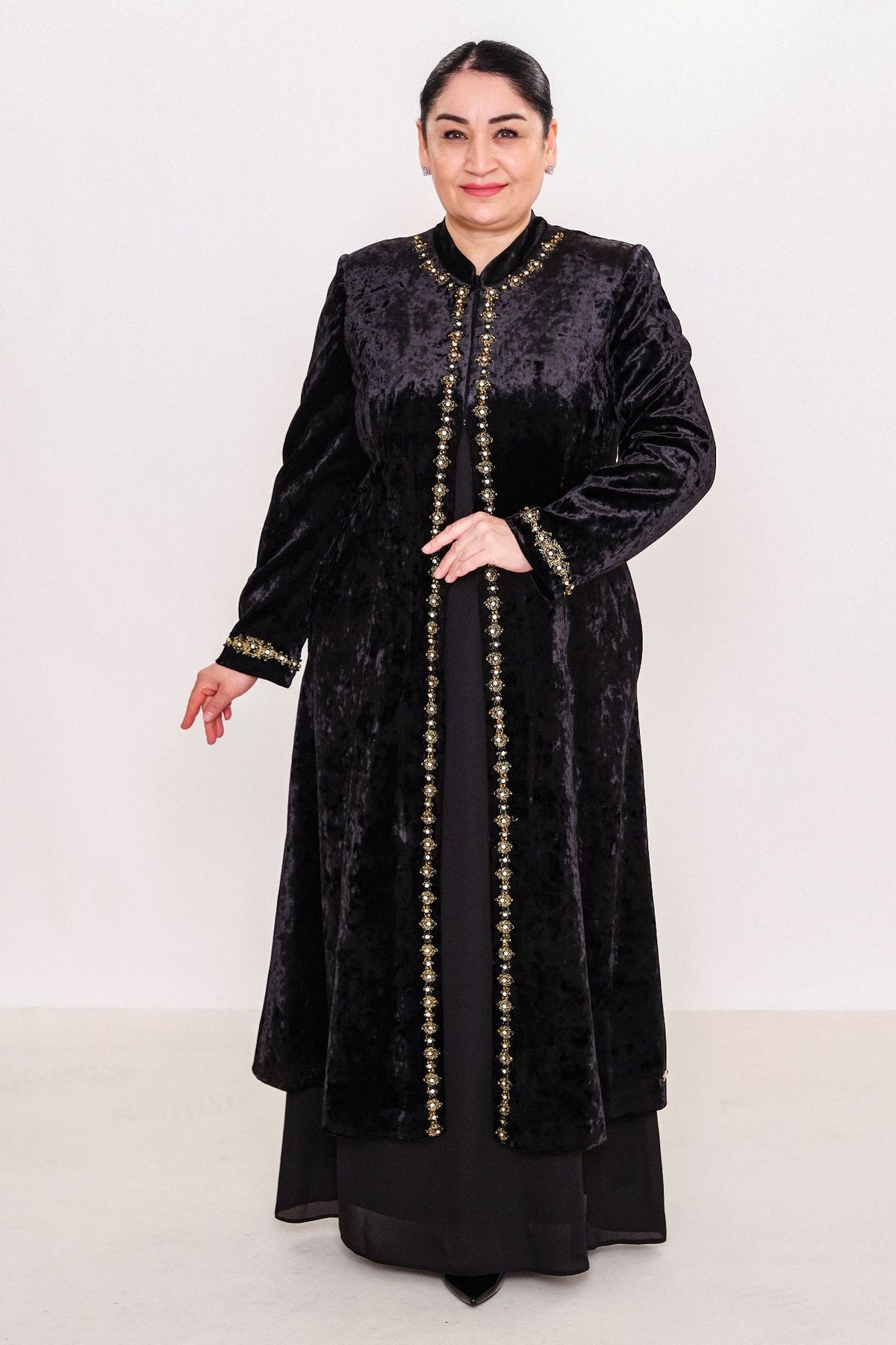 Ksas - Plus Size Cardigan (KSAS4148) - 8690202512139