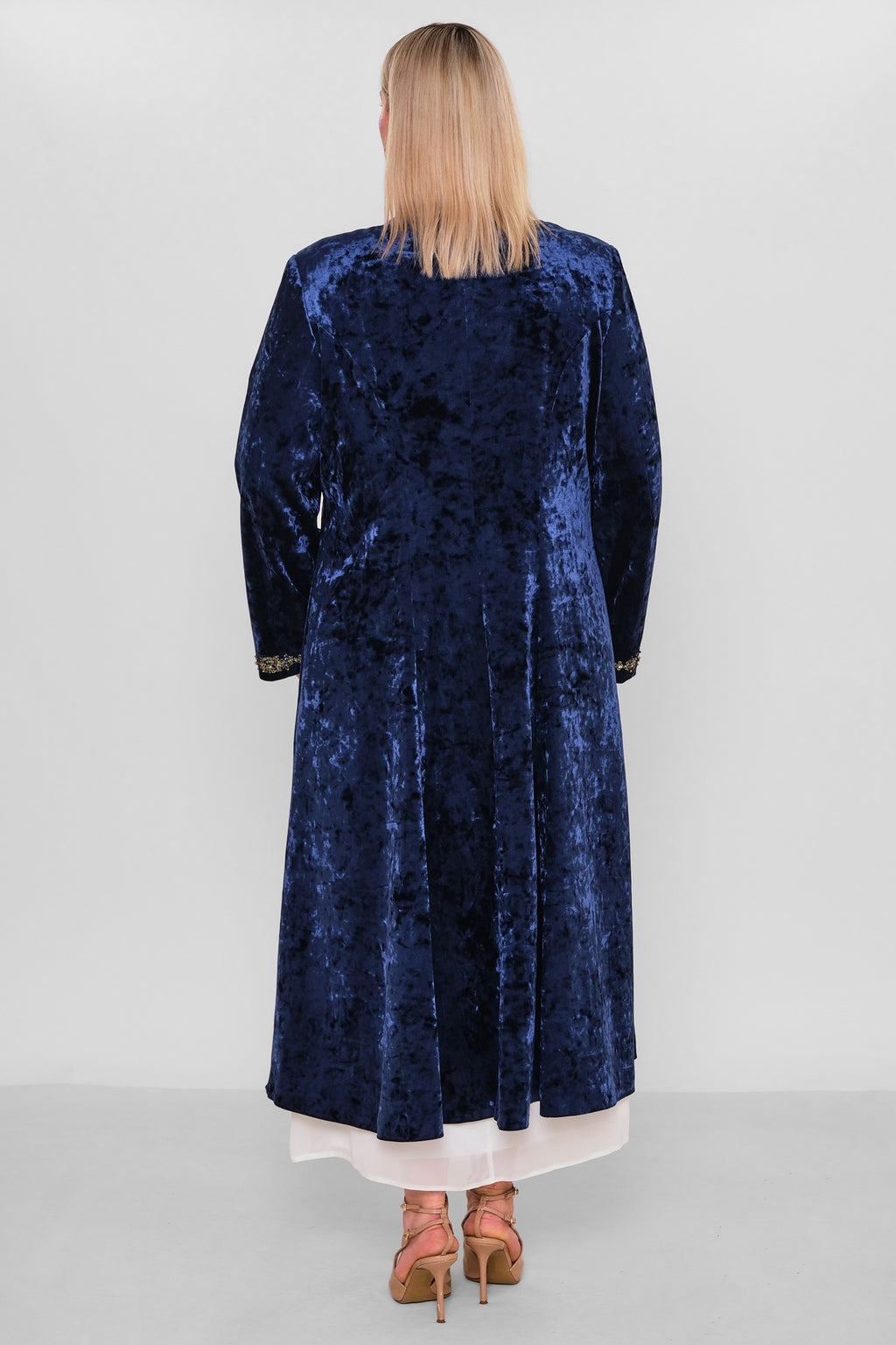 Ksas - Extended Plus Size Cardigan (KSAS4148-1) - 8690202512405