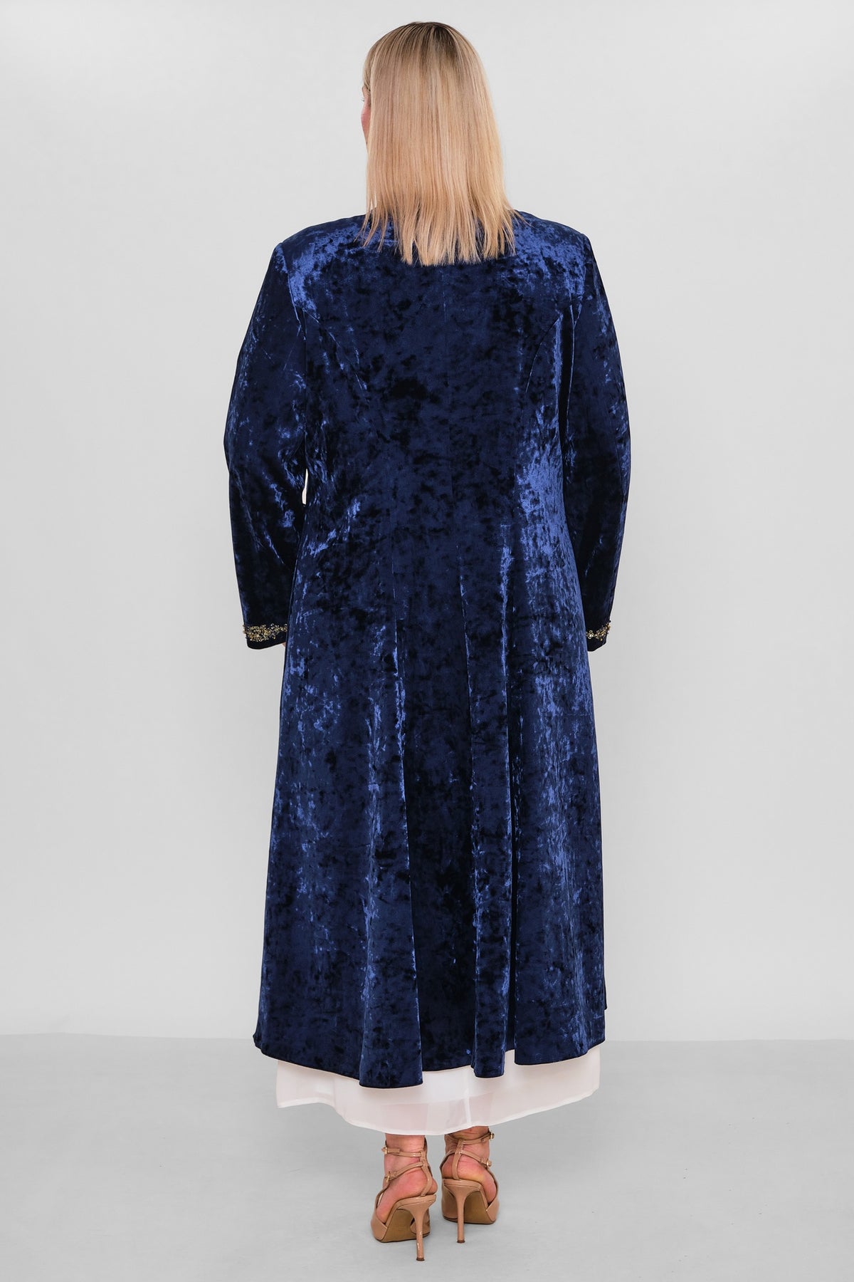 Ksas - Extended Plus Size Cardigan (KSAS4148-1) - 8690202512405