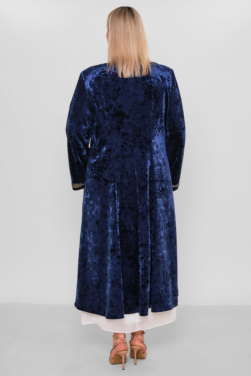 Ksas - Extended Plus Size Cardigan (KSAS4148-1) - 8690202512405