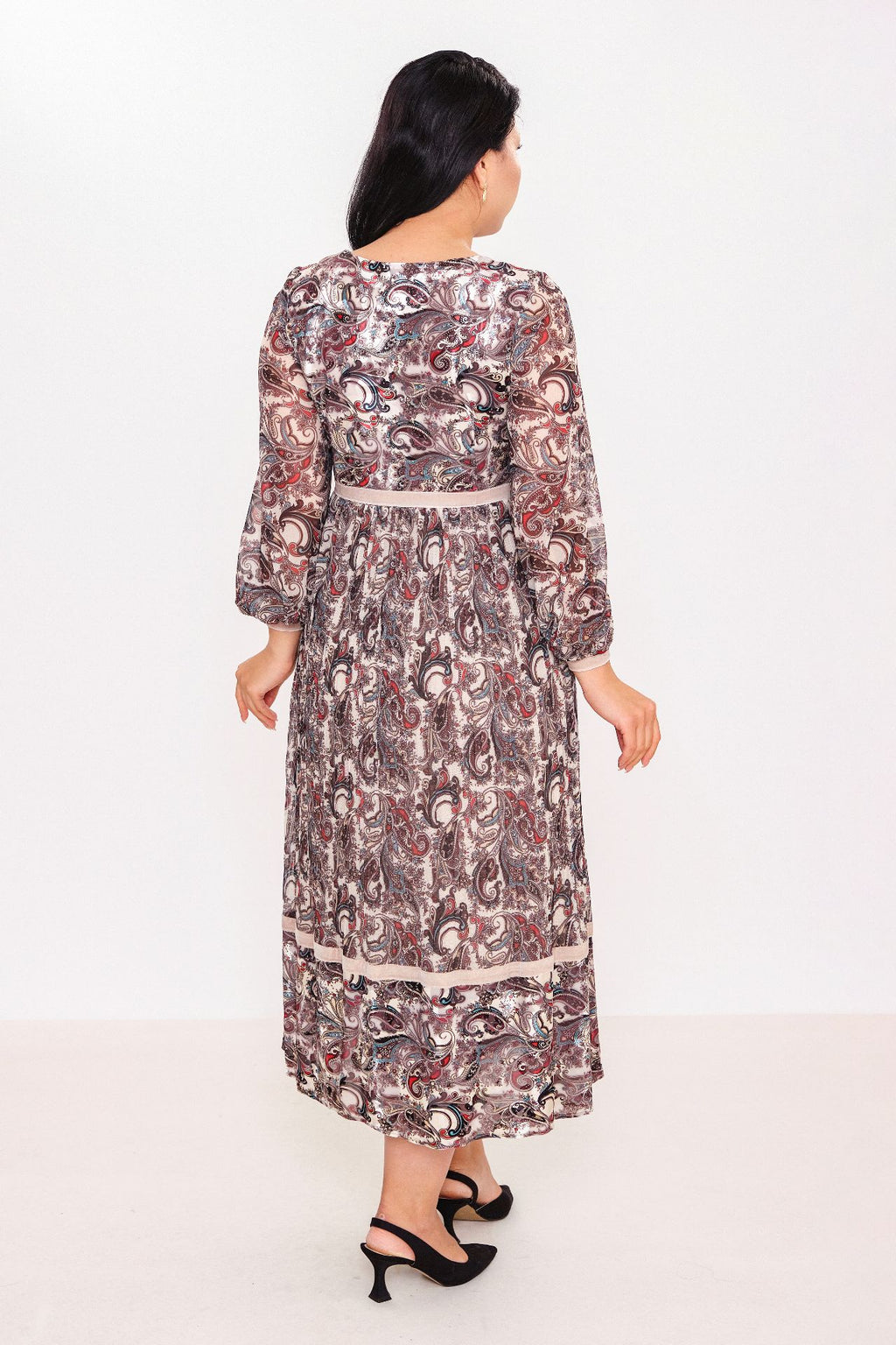 Ksas - Plus Size Dress (KSAS31552) - 8690202512528