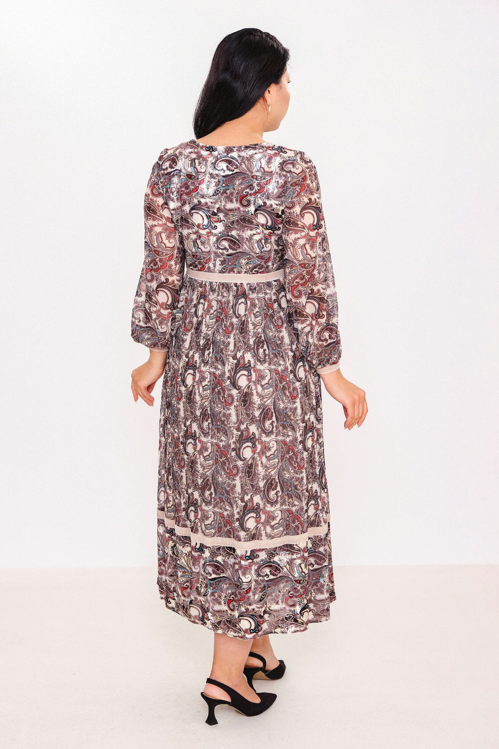 Ksas - Plus Size Dress (KSAS31552) - 8690202512528