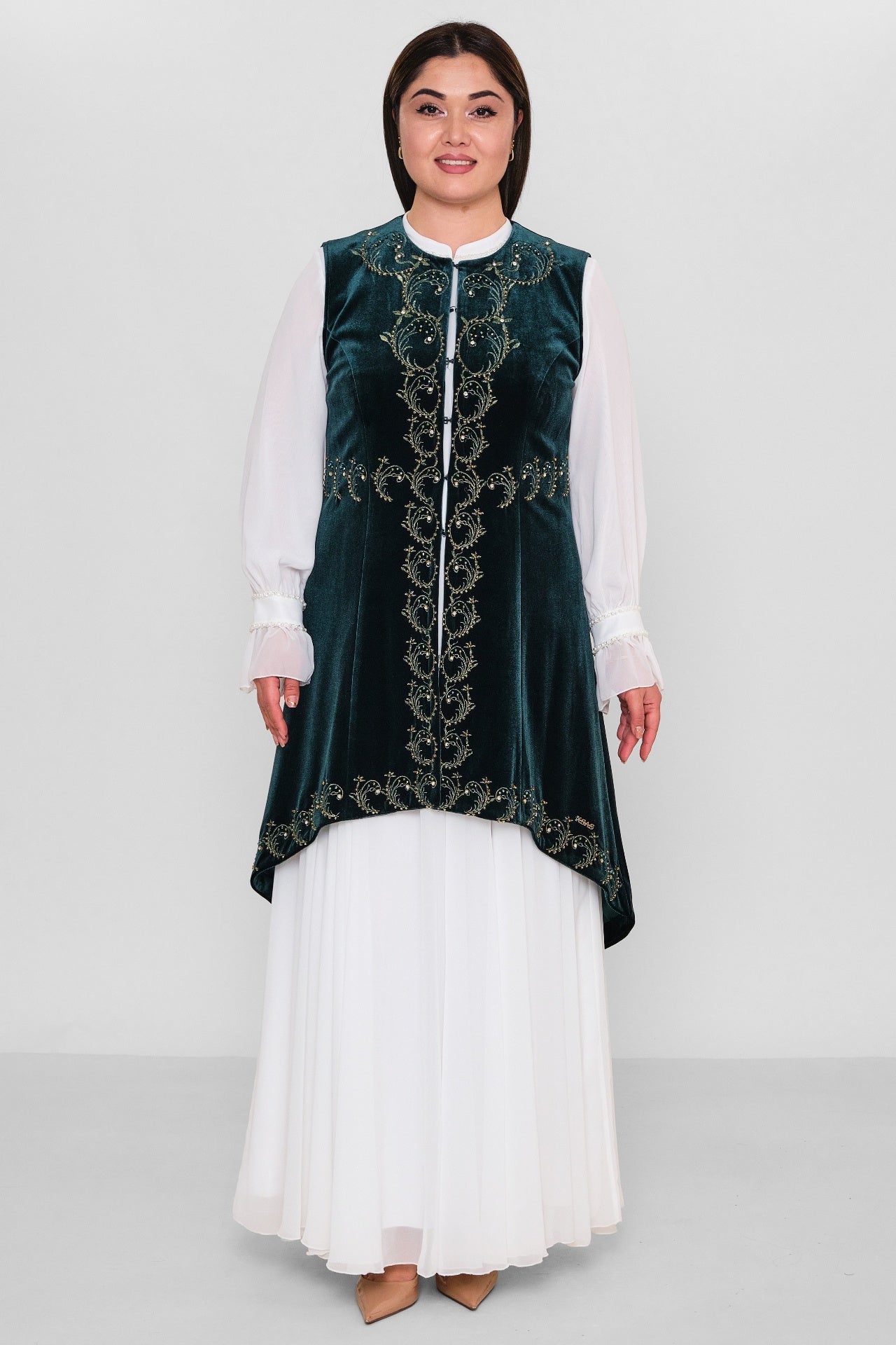 Ksas - Plus Size Cardigan (KSAS4162) - 8690202512627
