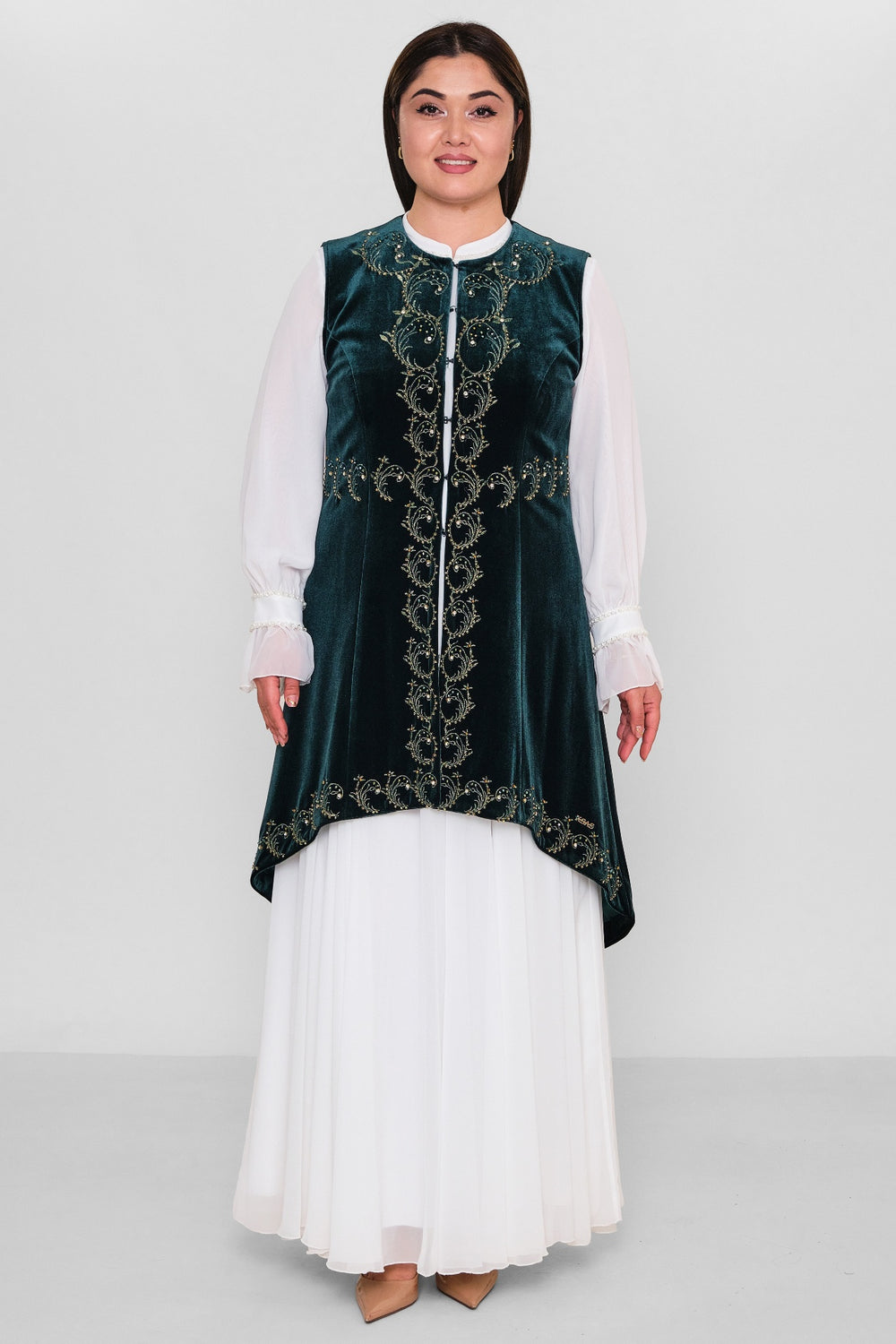 Ksas - Plus Size Cardigan (KSAS4162) - 8690202512627