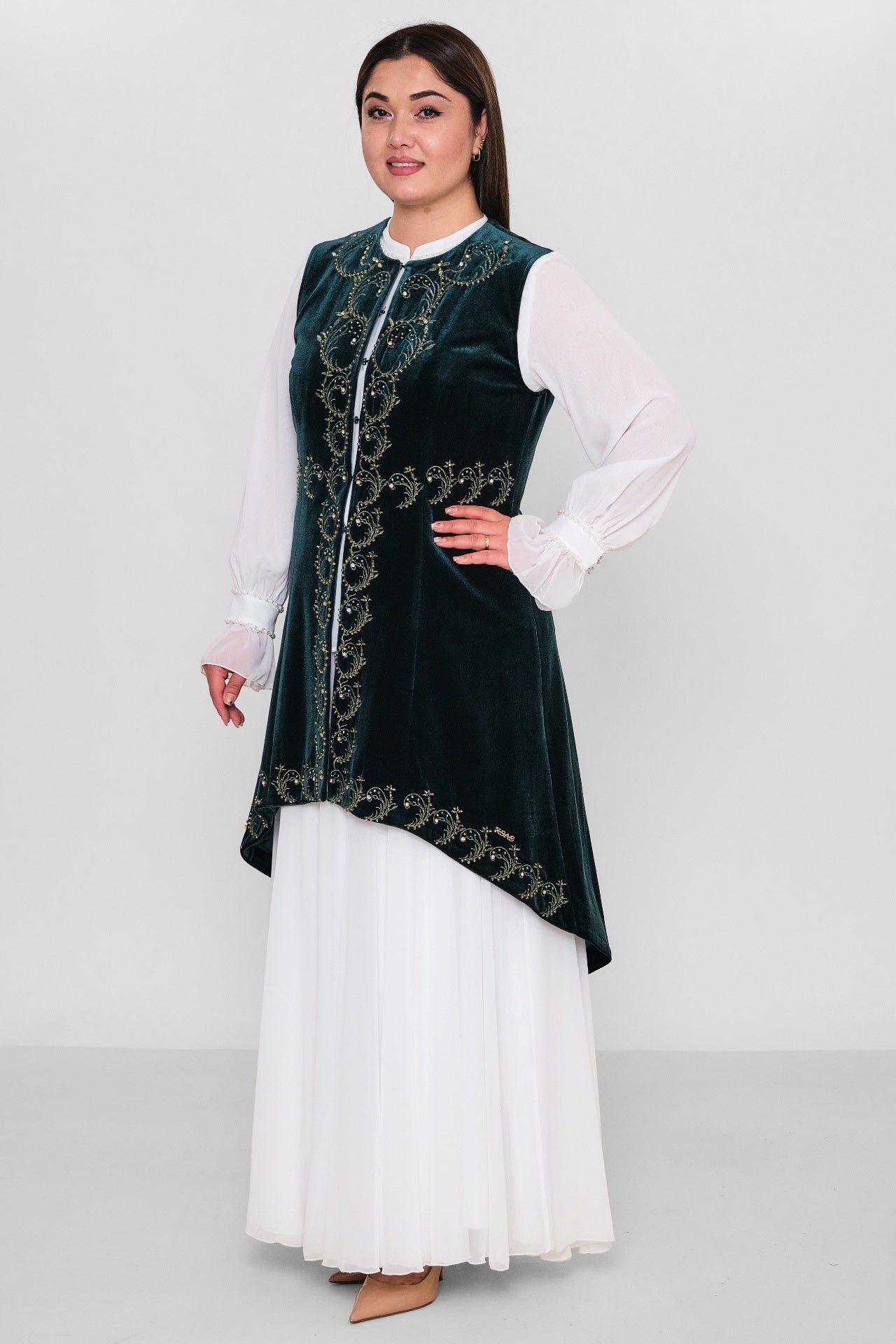 Ksas - Plus Size Cardigan (KSAS4162) - 8690202512627