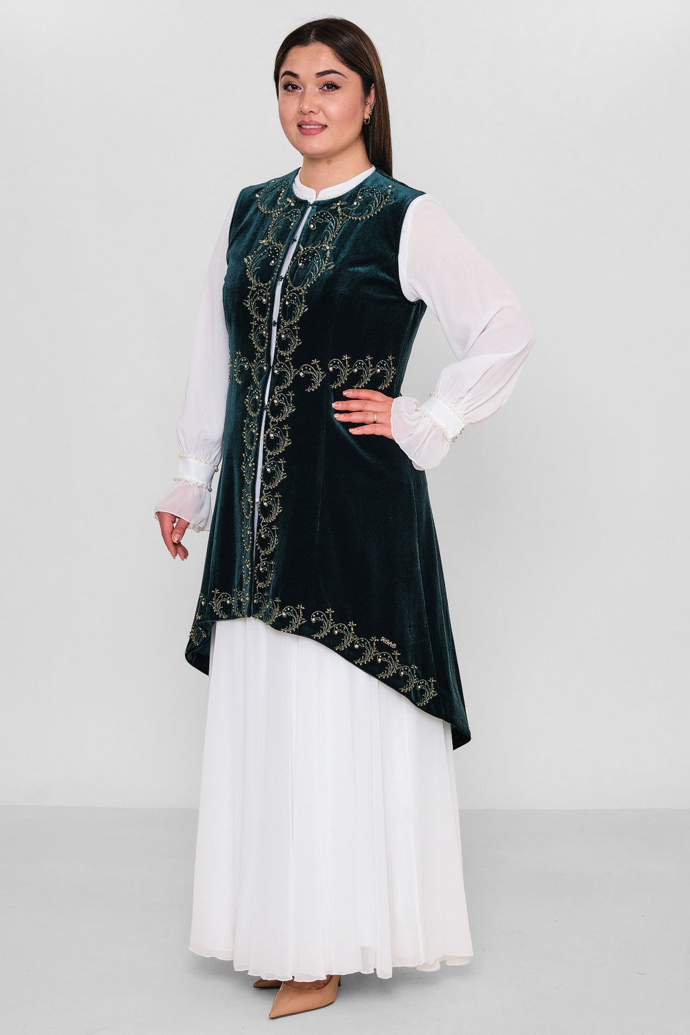 Ksas - Plus Size Cardigan (KSAS4162) - 8690202512627