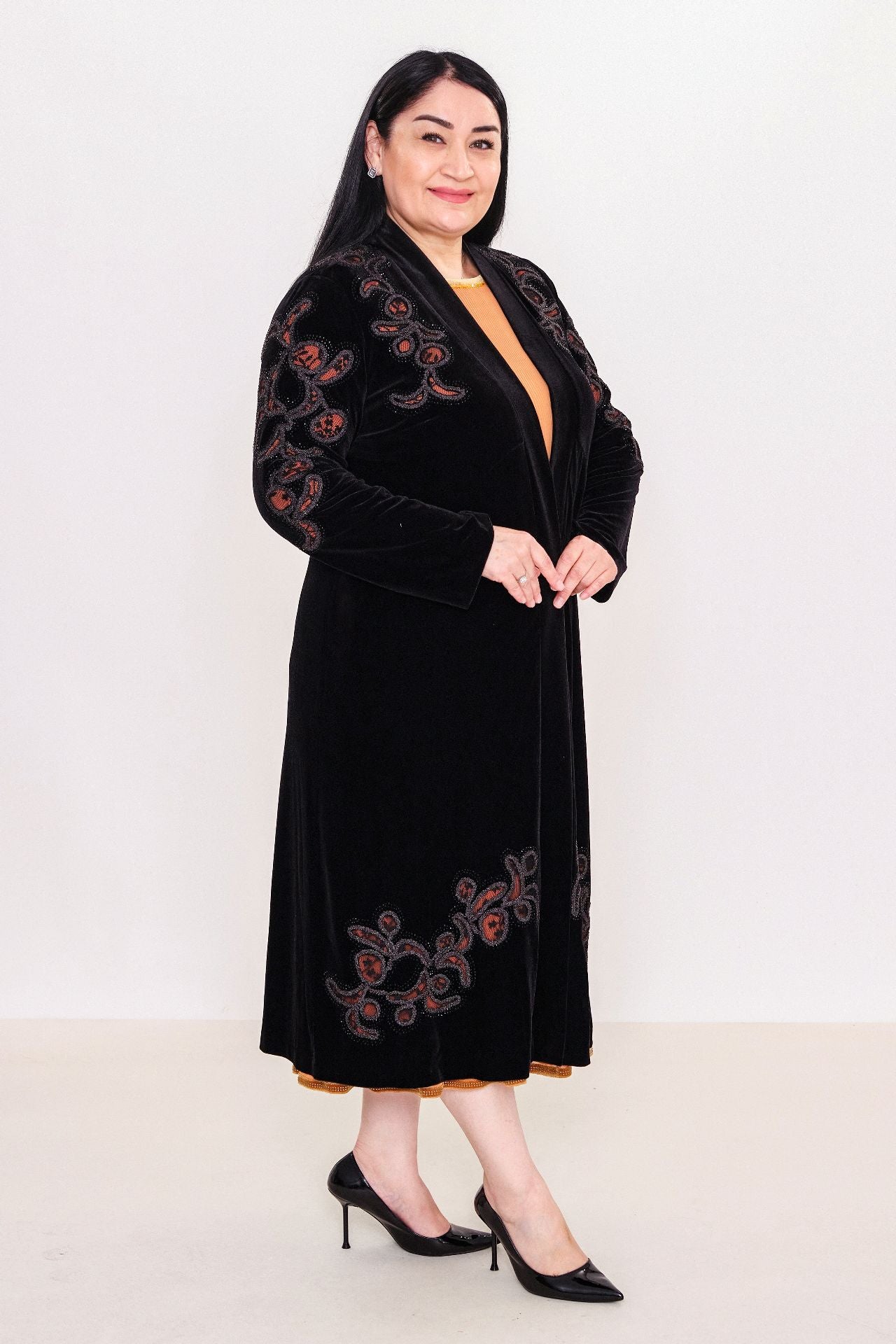 Ksas - Plus Size Cardigan (KSAS4007) - 8690202512696