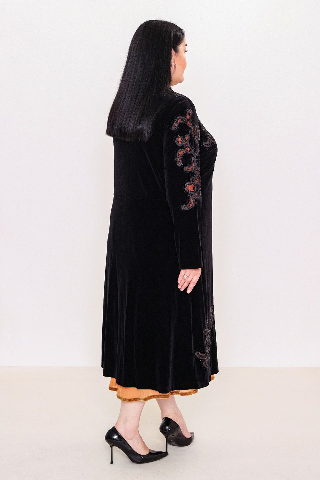 Ksas - Plus Size Cardigan (KSAS4007) - 8690202512696