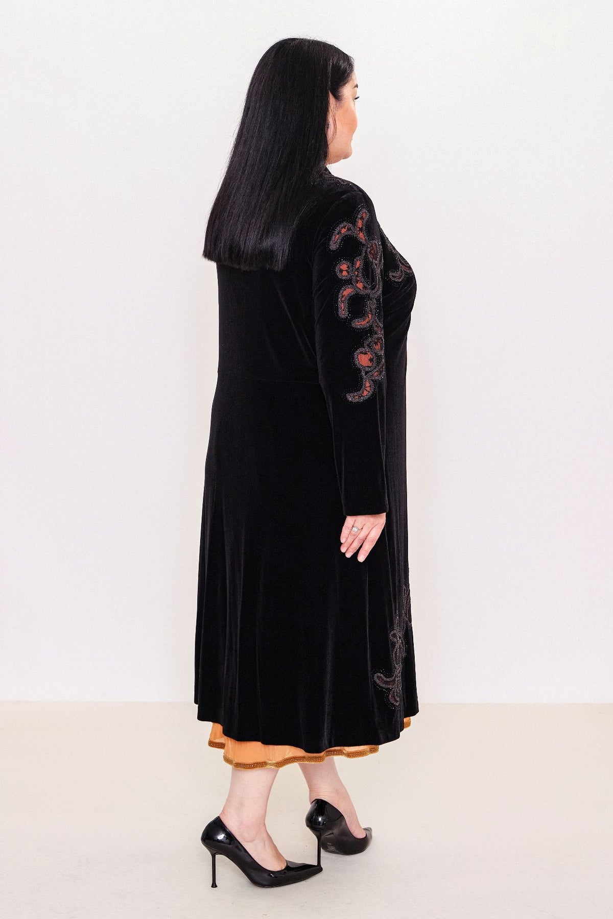 Ksas - Plus Size Cardigan (KSAS4007) - 8690202512696