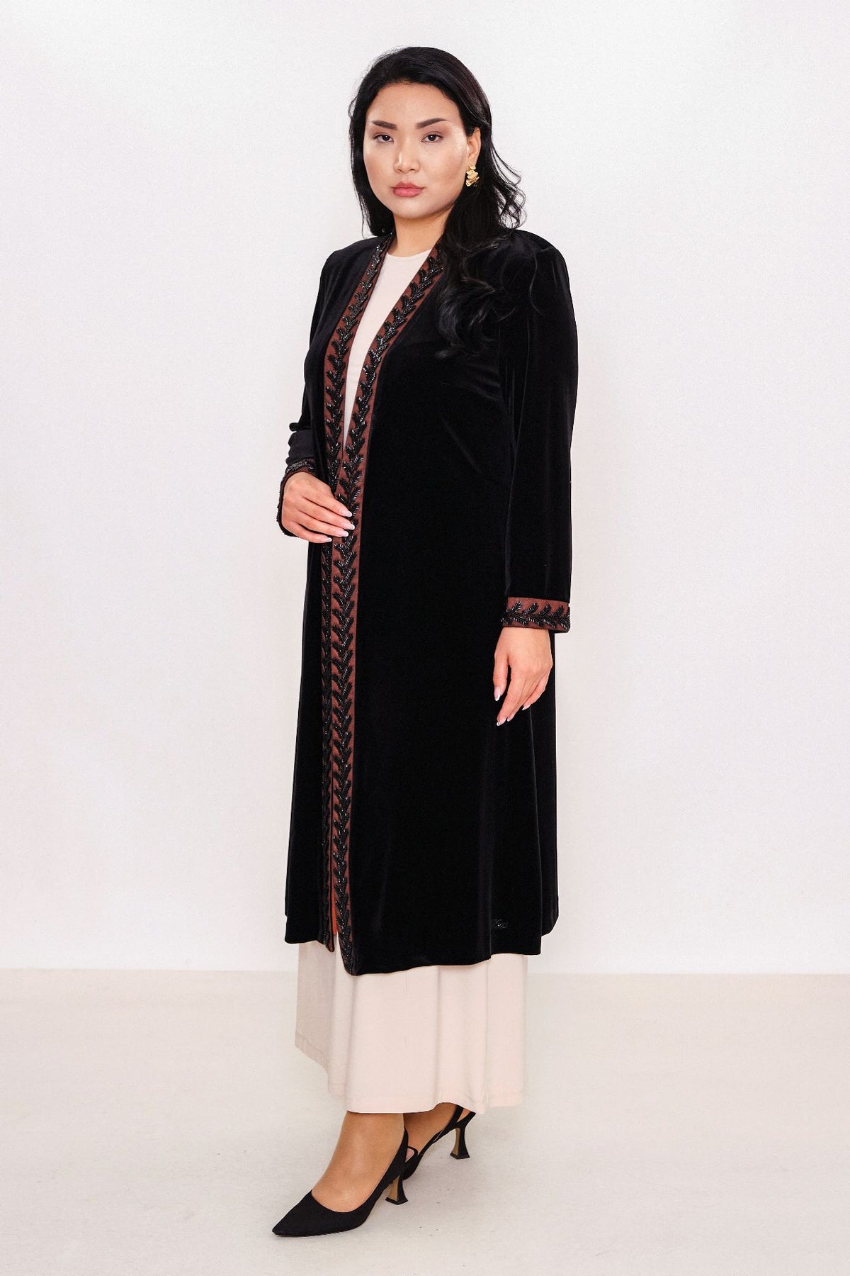 Ksas - Plus Size Cardigan (KSAS4086) - 8690202512702