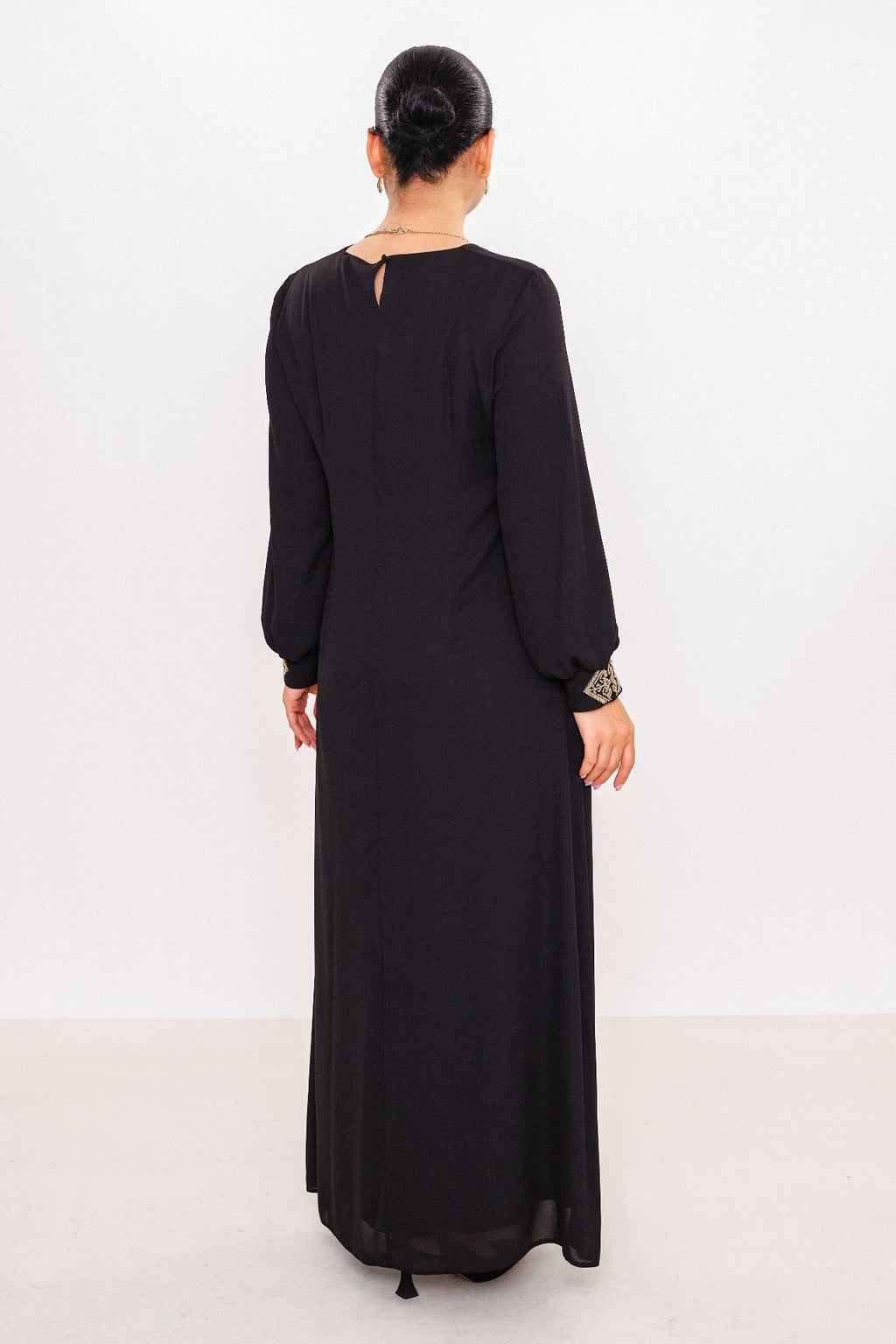 Ksas - Plus Size Dress (KSASEL-1014) - 8690202520875