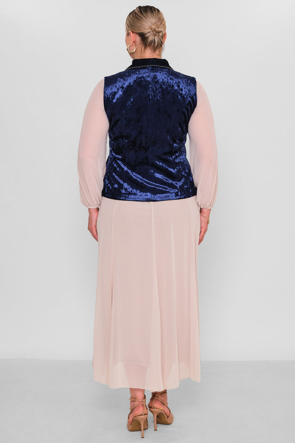 Ksas - Plus Size Waistcoat (KSAS4131) - 8690202521346