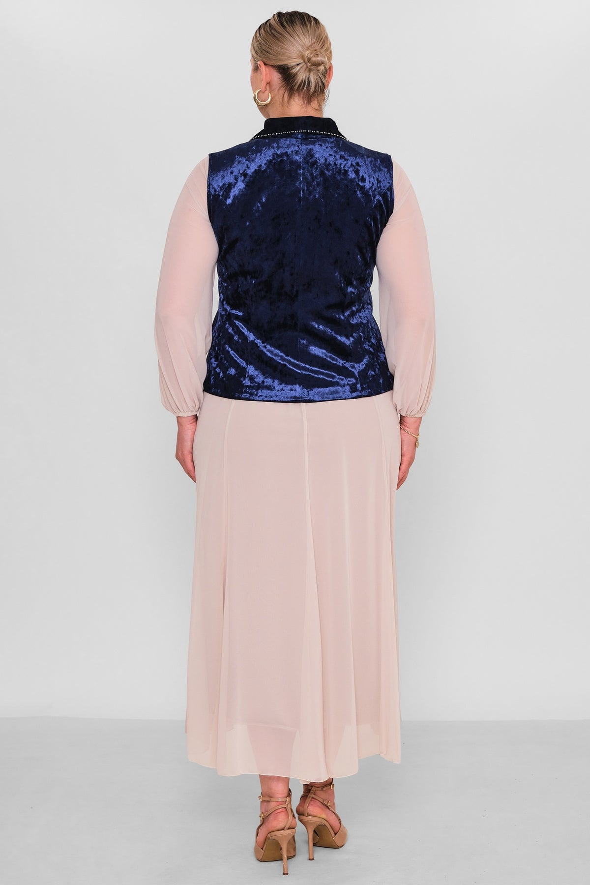 Ksas - Plus Size Waistcoat (KSAS4131) - 8690202521346