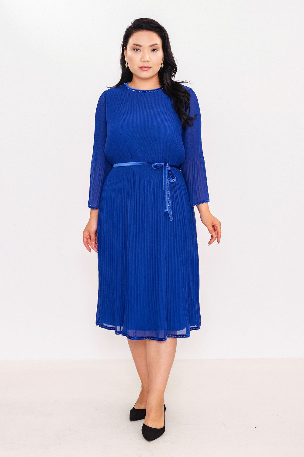 Ksas - Plus Size Dress (KSAS32219) - 8690202521445