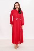 Ksas - Plus Size Dress (KSAS31980-K) - 8690202521490