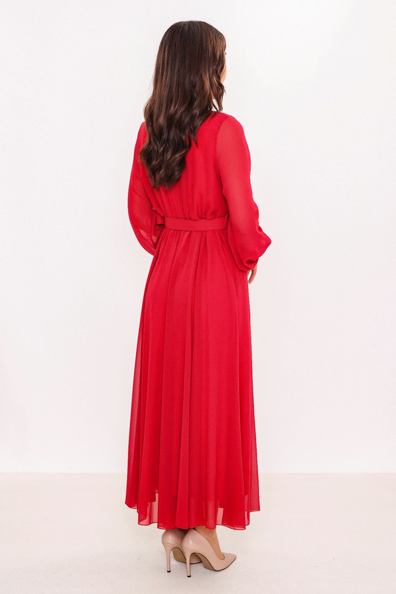 Ksas - Plus Size Dress (KSAS31980-K) - 8690202521490