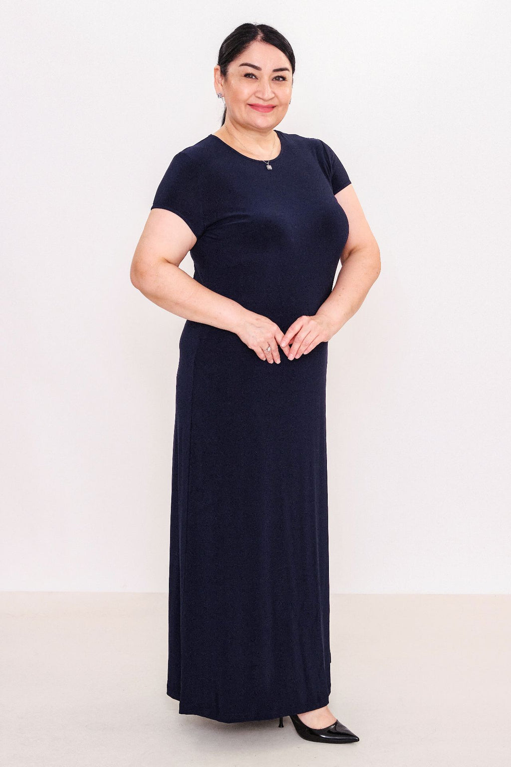Ksas - Plus Size Dress (KSAS32332) - 8690202529557