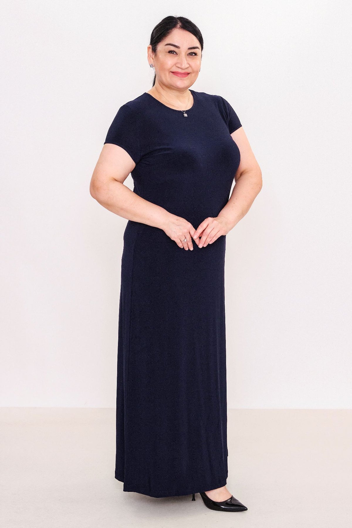 Ksas - Plus Size Dress (KSAS32332) - 8690202529557