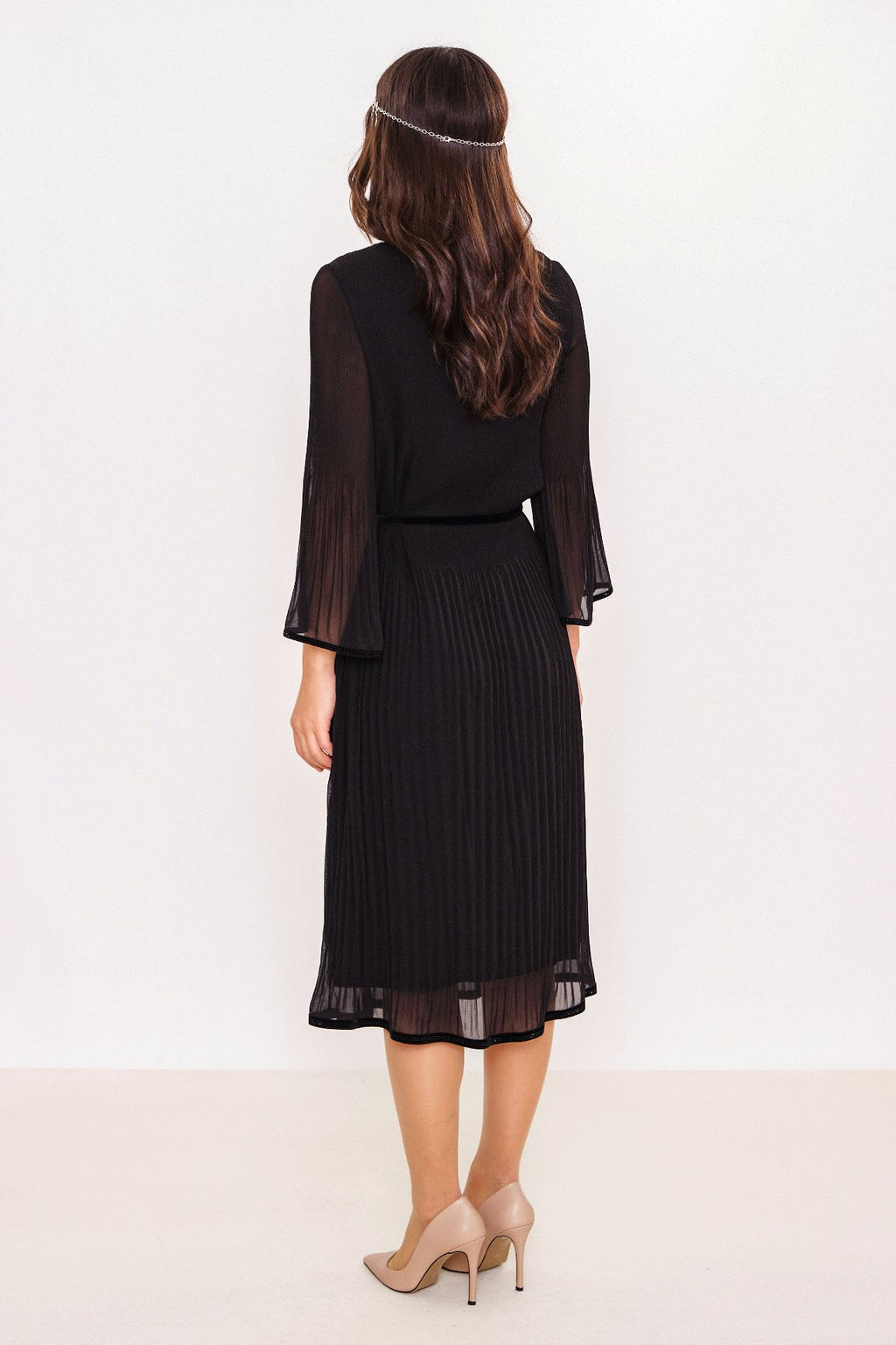 Ksas - Plus Size Dress (KSAS32219-K) - 8690202529946
