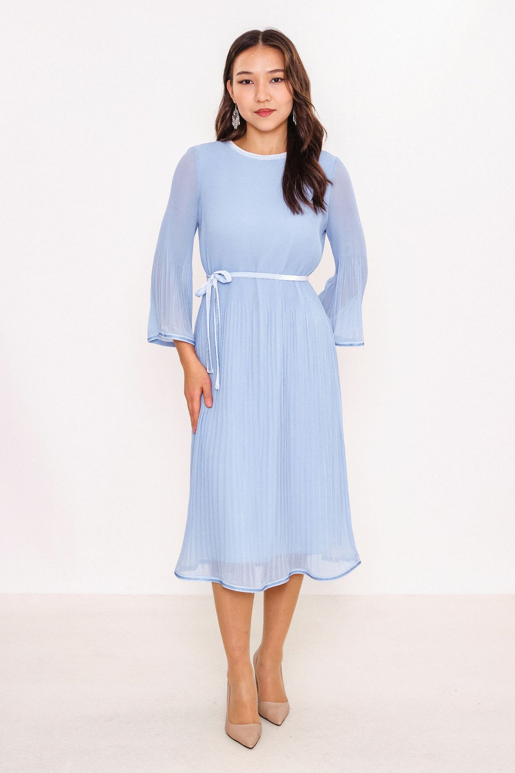 Ksas - Plus Size Dress (KSAS32219-K) - 8690202529953