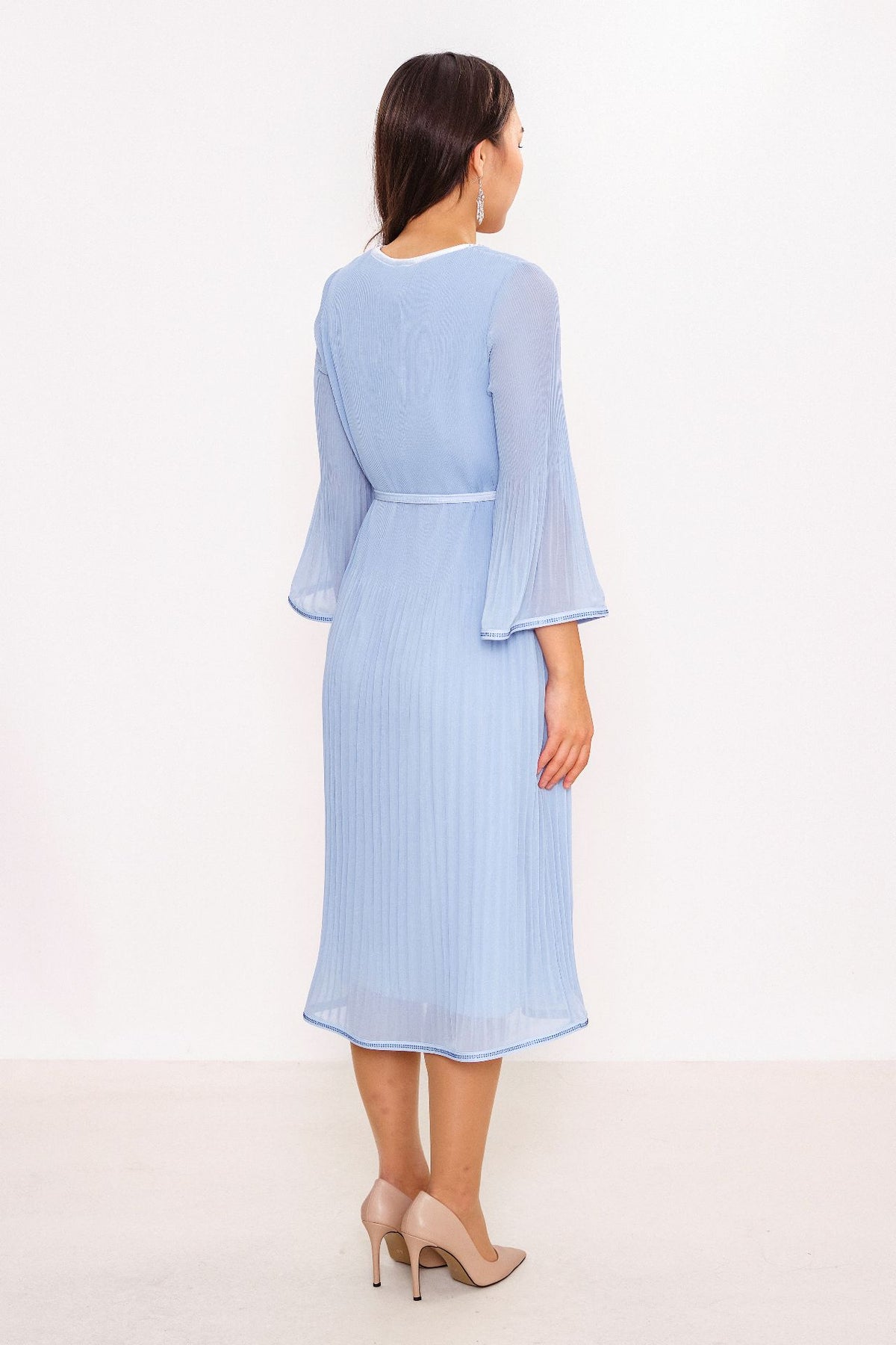 Ksas - Plus Size Dress (KSAS32219-K) - 8690202529953