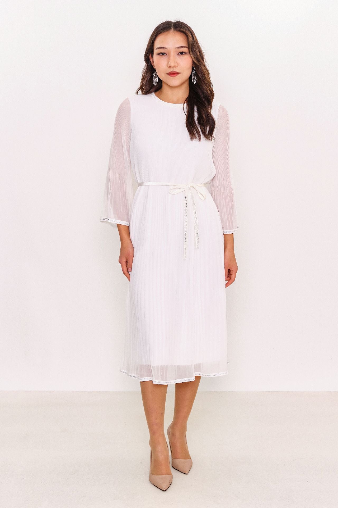 Ksas - Plus Size Dress (KSAS32219-K) - 8690202529960