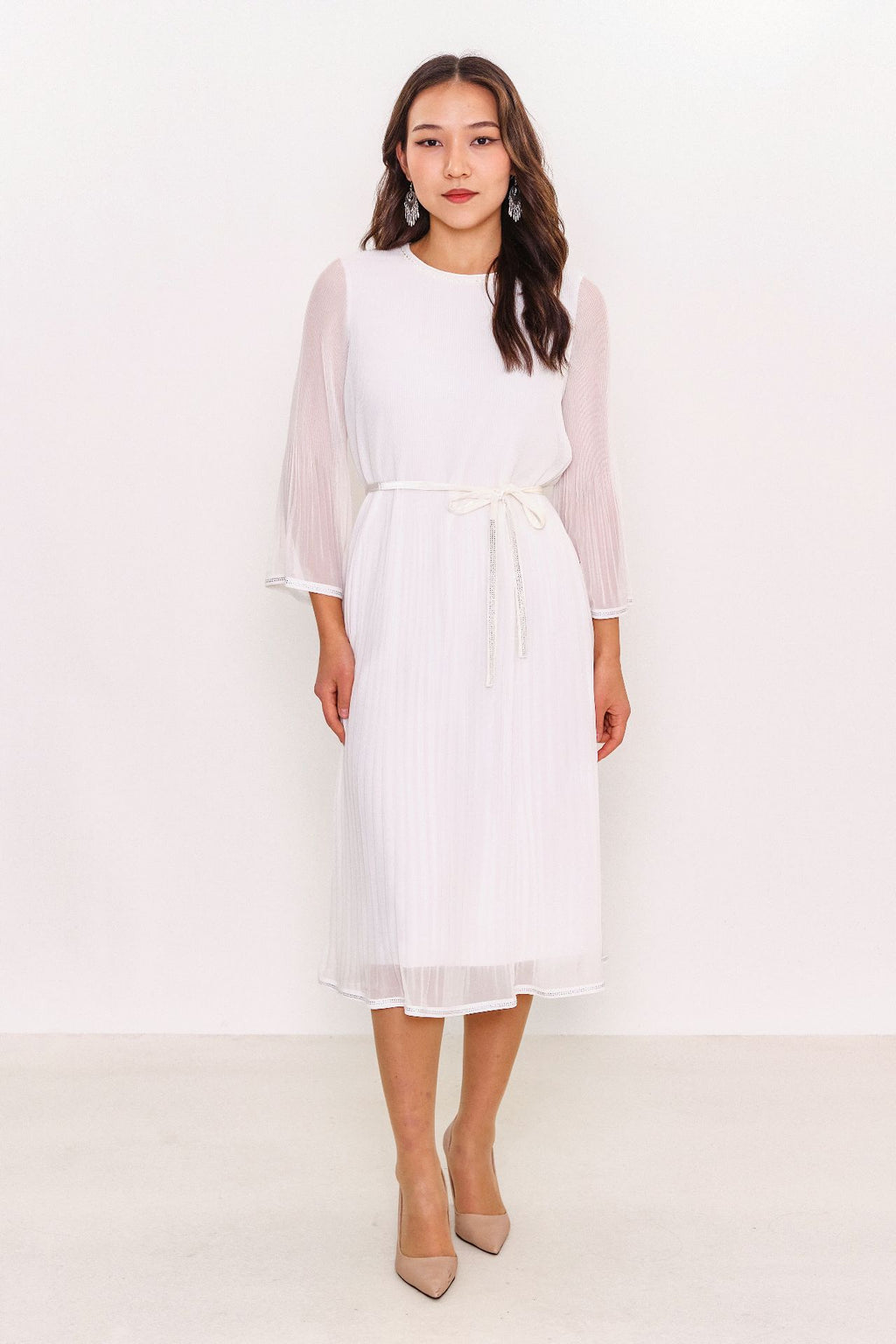 Ksas - Plus Size Dress (KSAS32219-K) - 8690202529960
