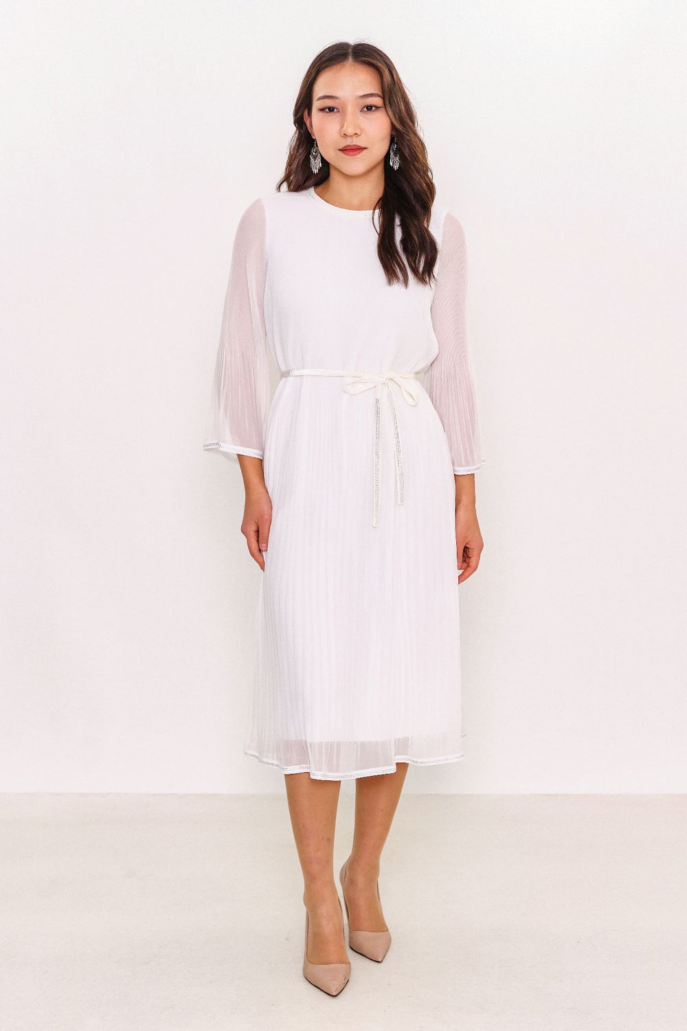 Ksas - Plus Size Dress (KSAS32219-K) - 8690202529960