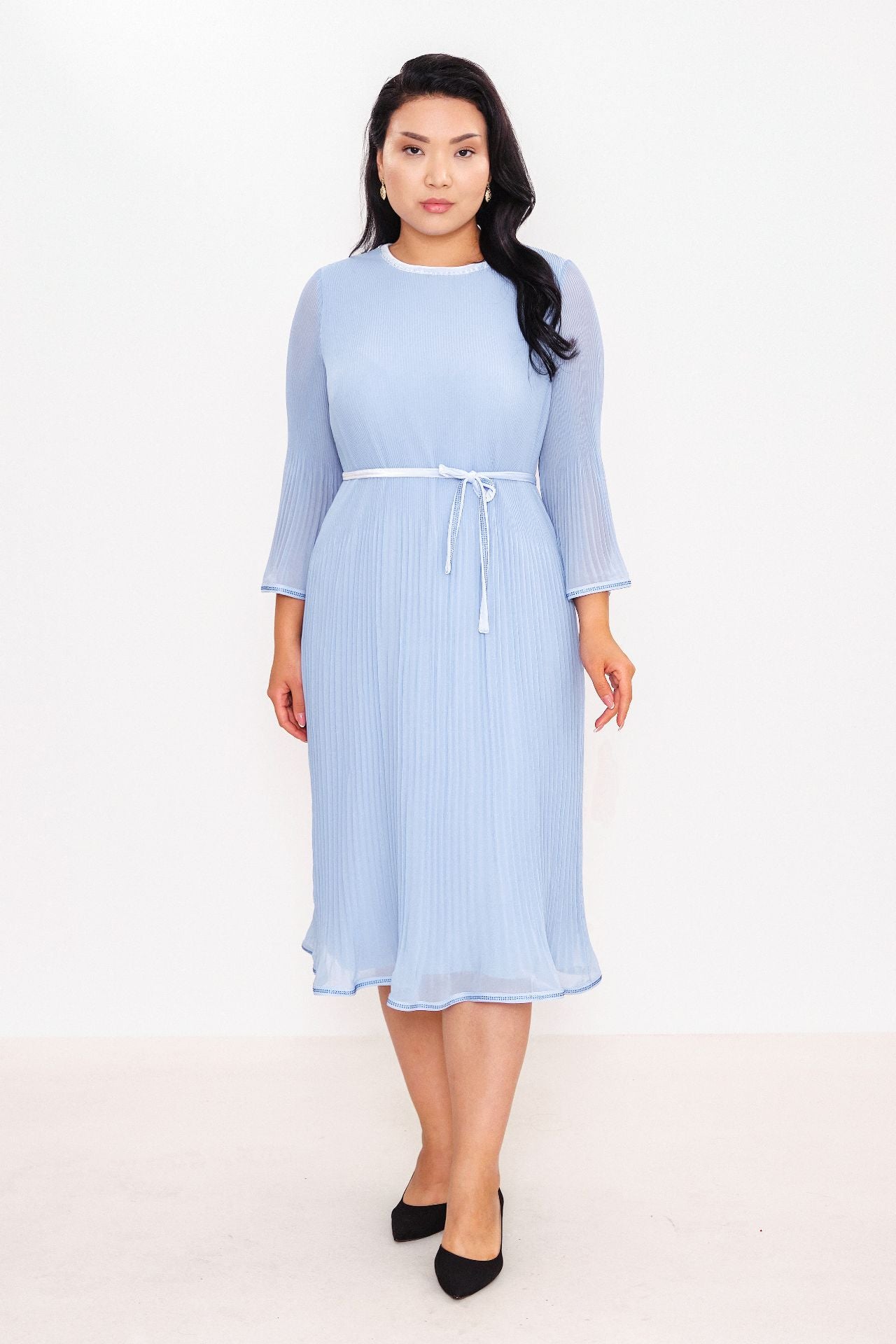 Ksas - Plus Size Dress (KSAS32219) - 8690202531949