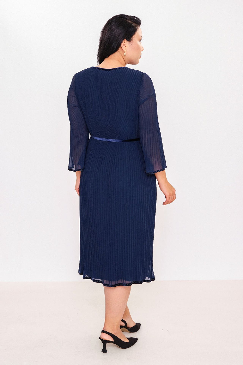 Ksas - Plus Size Dress (KSAS32219) - 8690202531956