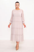 Ksas - Plus Size Dress (KSAS32268) - 8690202531987
