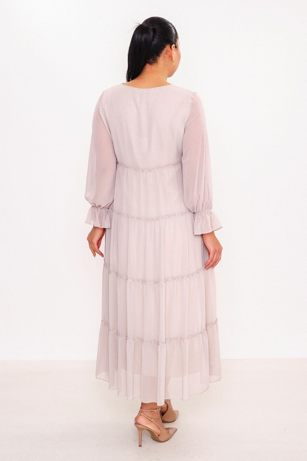 Ksas - Plus Size Dress (KSAS32268) - 8690202531987