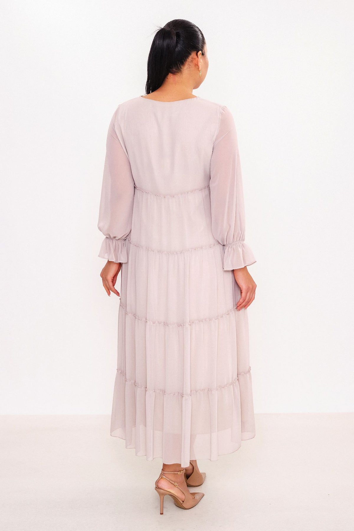 Ksas - Plus Size Dress (KSAS32268) - 8690202531987