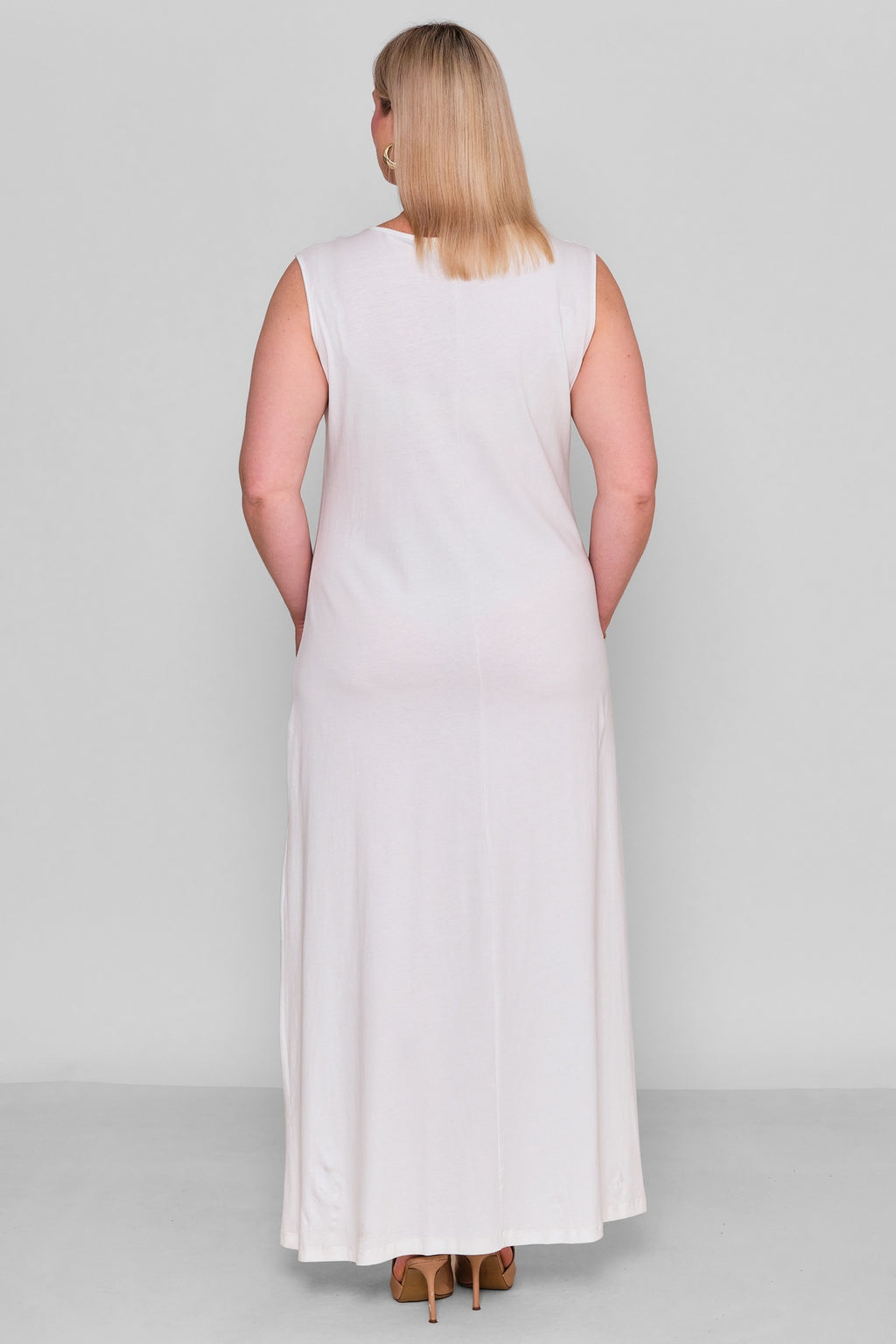 Ksas - Extended Plus Size Dress (KSAS32334-1) - 8690202532090