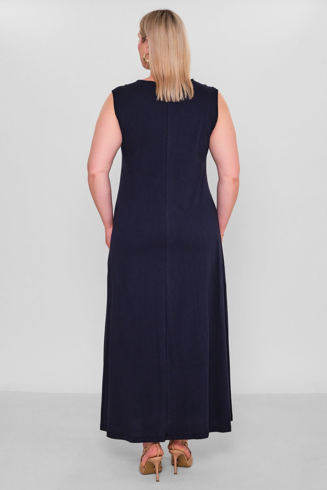 Ksas - Extended Plus Size Dress (KSAS32334-1) - 8690202532106