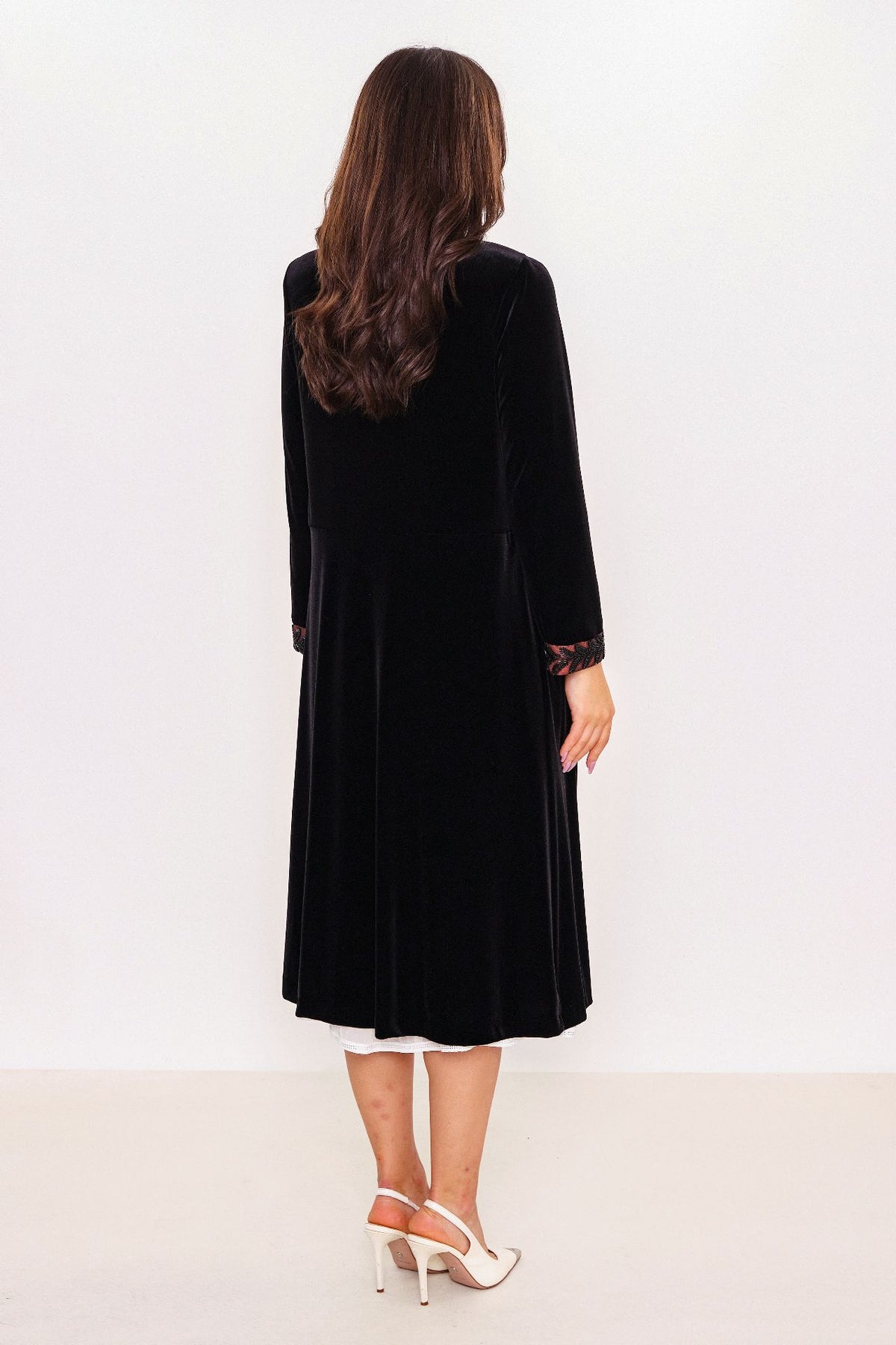 Ksas - Plus Size Cardigan (KSAS4086-K) - 8690202542440