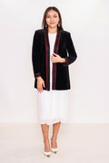 Ksas - Plus Size Cardigan (KSAS4087-K) - 8690202542457