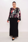 Ksas - Plus Size Dress (KSAS32340) - 8690202542792